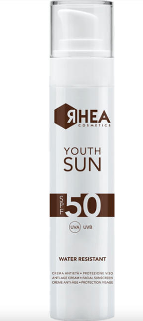 Rhea cosmetics YouthSun SPF50 - Антивіковий сонцезахисний крем для обличчя Rhea cosmetics YouthSun SPF50 - Антивіковий сонцезахисний крем для обличчя